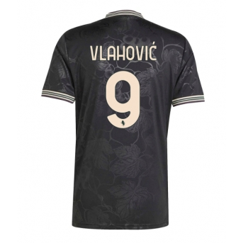 Billige Fotballdrakt Juventus Dusan Vlahovic #9 Replika Tredjedrakt 2025-26 Kortermet